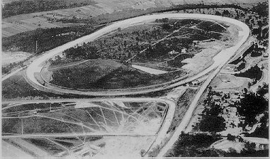 Vu arienne de l'autodrome de Linas - Montlhry