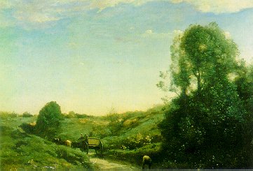 Souvenir de Marcoussis - Jean-Baptiste Corot (1855)